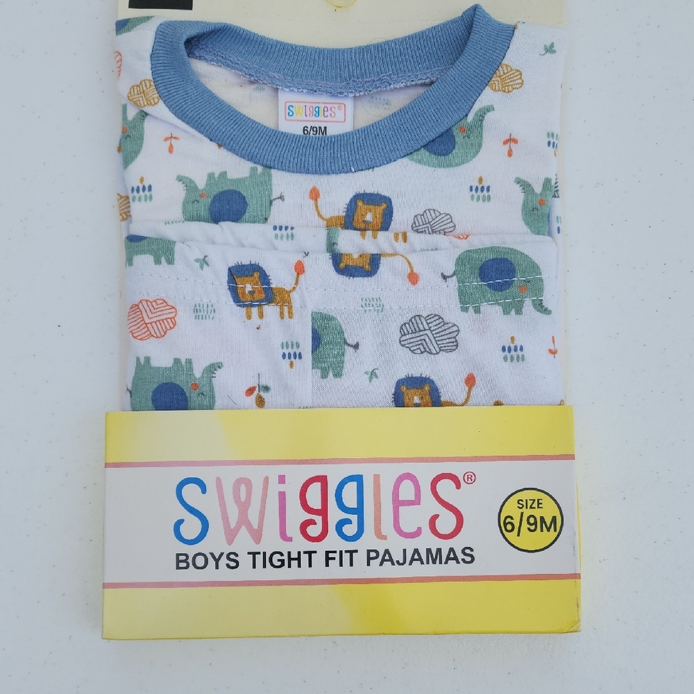 Swiggles Kids Safari Print Pajamas
